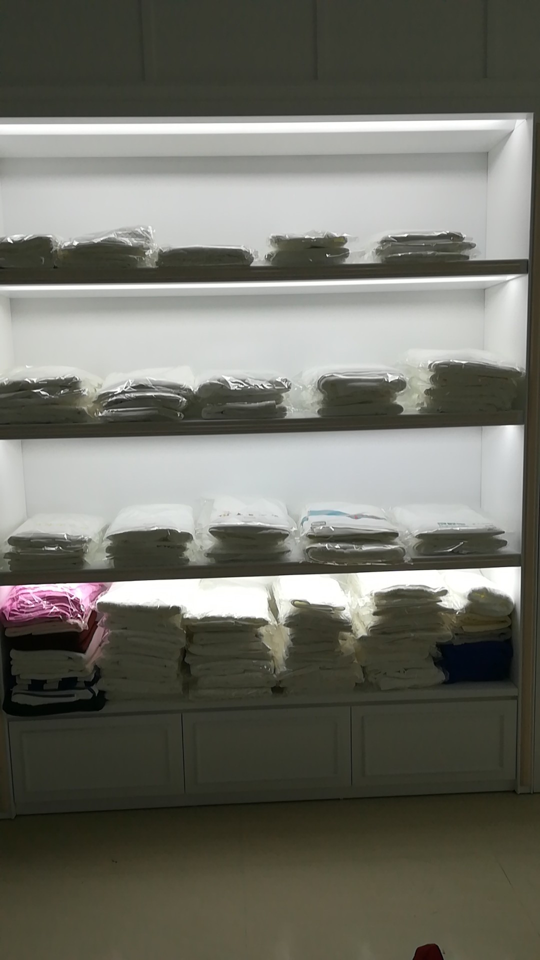 酒店床上用品样品库